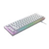 Bild på CHERRY XTRFY K5V2 COMPACT - WHITE PAN CX-K5V2-RGB-CPT-TPWHITE-R-NOR