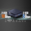 Bild på J5CREATE TYPE-C DOCK DUAL 4K HDMI JCD3196-N