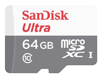 Bild på SANDISK 64GB SANDISK ULTRA MICROSDXC SDSQUNR-064G-GN3MN