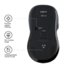 Bild på LOGITECH M510 WIRELESS MOUSE - BLACK 910-001826