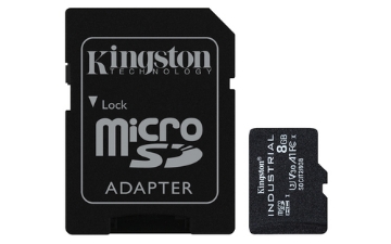 Bild på KINGSTON 8GB MICROSDHC INDUSTRIAL C10 A1 SDCIT2/8GB