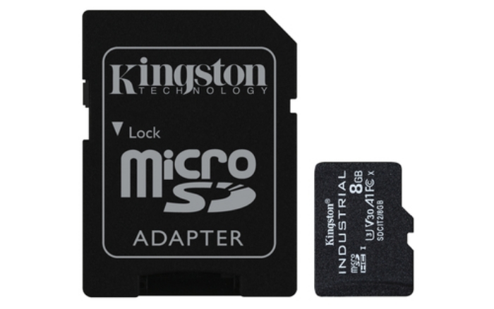 Bild på KINGSTON 8GB MICROSDHC INDUSTRIAL C10 A1 SDCIT2/8GB