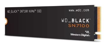 Bild på SANDISK 1TB Wd_Black SN7100 NVME SSD UP WDBELG0010BBK-WRSN