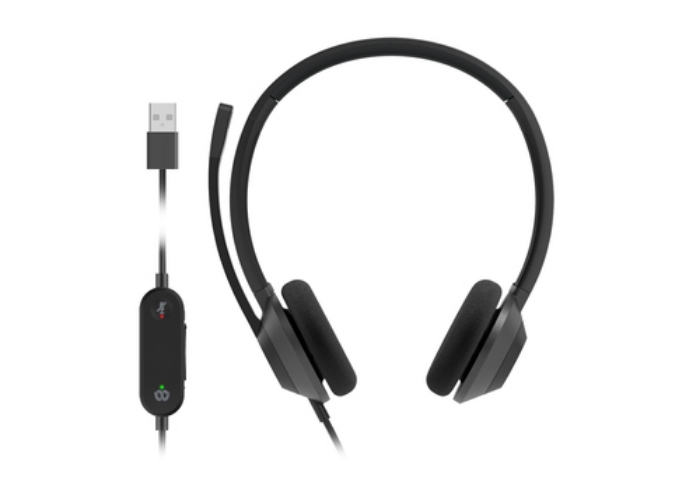 Bild på CISCO HEADSET 322 WIRED DUAL ON-EAR HS-W-322-C-USB