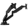 Bild på J5CREATE ERGONOMIC DUAL-MONITOR MOUNT JTSA302-N