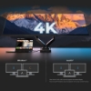 Bild på J5CREATE ERGONOMIC DUAL-MONITOR MOUNT JTSA302-N