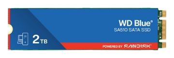 Bild på SANDISK 2TB BLUE SSD M.2 SA510 2280 WDS200T3B0B-00C7C0