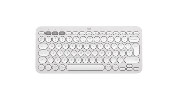 Bild på LOGITECH PEBBLE KEYS 2 K380S TONAL WHITE 920-011852