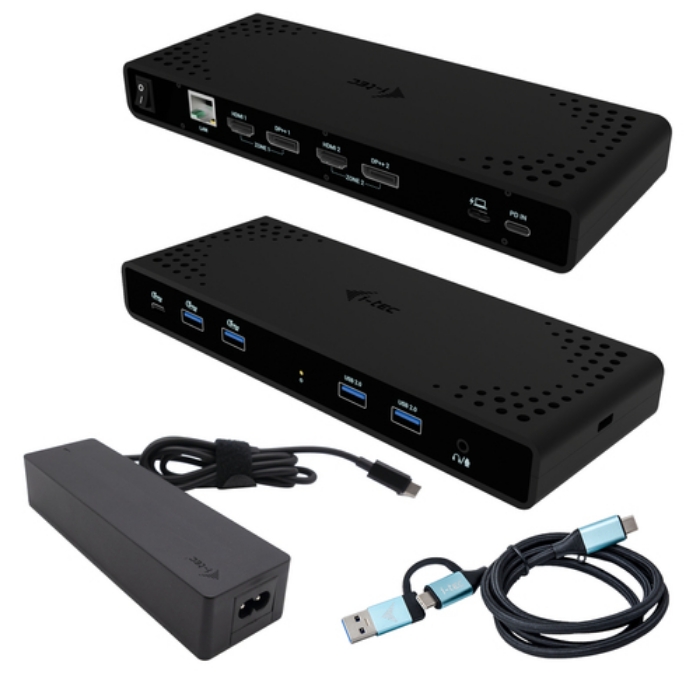 Bild på I-TEC I-TEC UNIVERSAL DUAL 4K DOCK PD CADUA4KDOCKPDB100