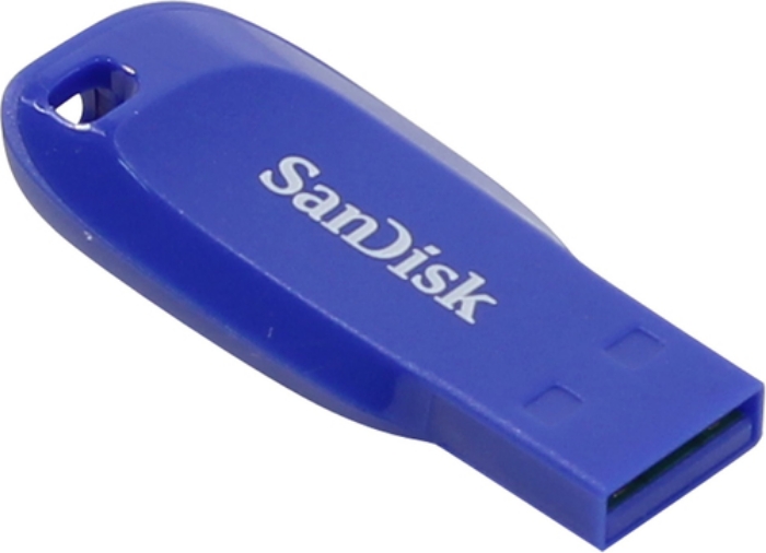 Bild på SANDISK CRUZER BLADE 64GB ELECTRIC BLUE SDCZ50C-064G-B35BE