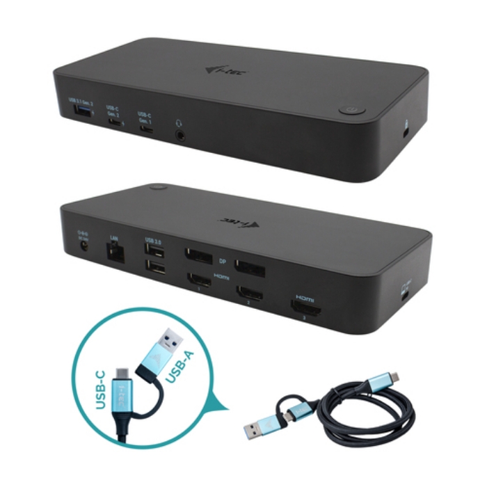 Bild på I-TEC I-TEC USB 3.0 / USB-C / CATRIPLEDOCKPDPRO