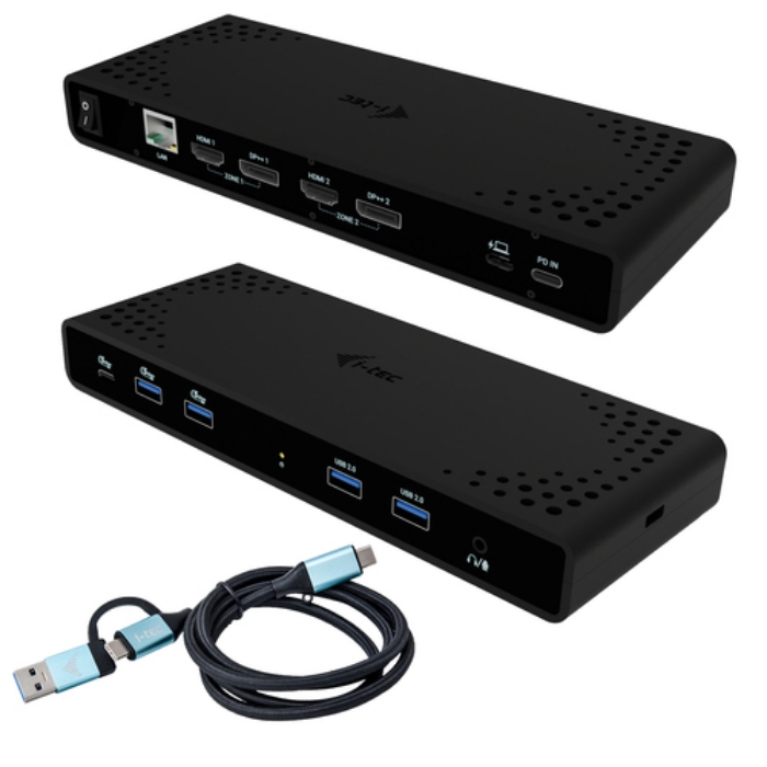 Bild på I-TEC I-TEC UNIVERSAL DUAL 4K DOCK CADUA4KDOCKPDB