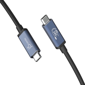 Bild på J5CREATE USB 40GBPS 240W USB TYPE-C JUC29L08-N