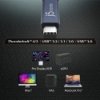 Bild på J5CREATE USB 40GBPS 240W USB TYPE-C JUC29L08-N