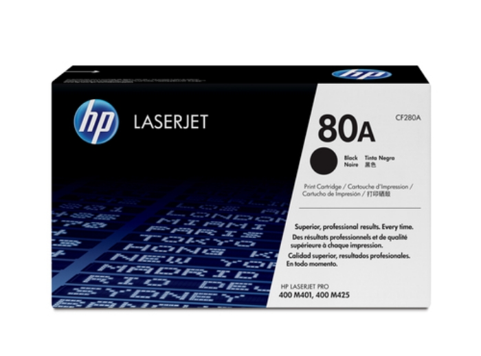 Bild på HP INC. TONER CARTRIDGE 80A BLACK CF280A