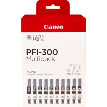 Bild på CANON PFI-300 10INK MULTI PACK 4192C008