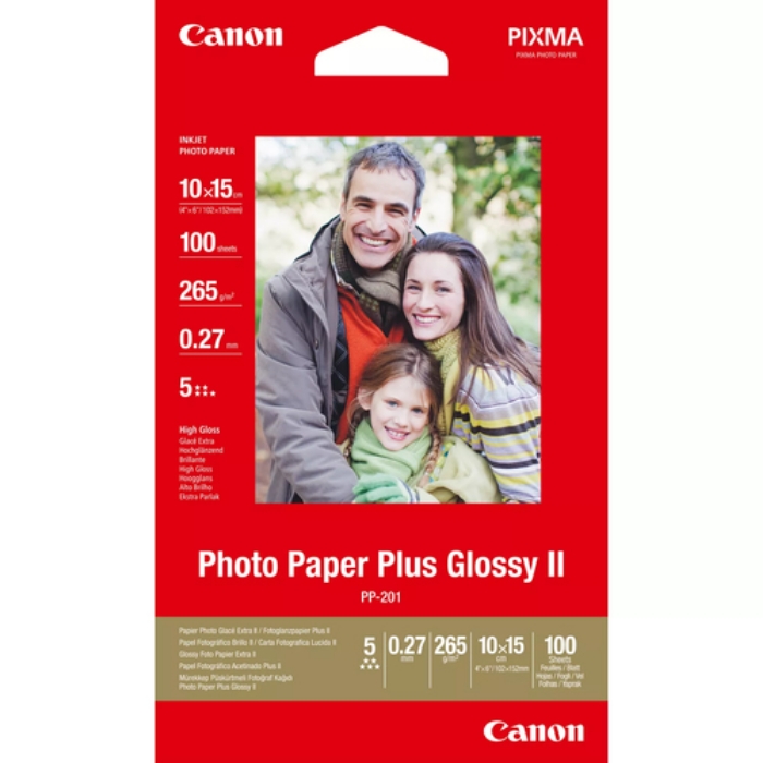 Bild på CANON BJ MEDIA PH PAPER PP-201 4X6 2311B072