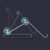 Bild på J5CREATE MULTI-ANGLE STAND WITH DOCKING JTS224-N