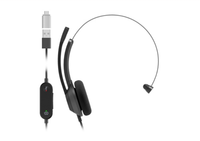Bild på CISCO HEADSET 321 WIRED SINGLE ON-EAR HS-W-321-C-USBC