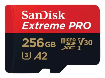 Bild på SANDISK EXTREME PRO MICROSDXC 256Gb+Sd SDSQXCD-256G-GN6MA