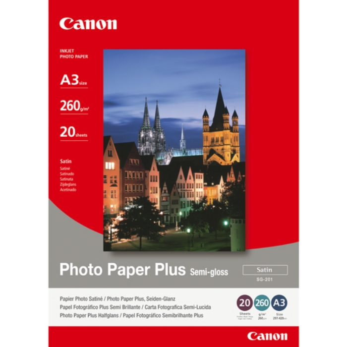 Bild på CANON SG-201 PHOTO PAPER SEMI GLOSS 1686B026