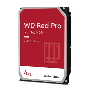 Bild på WESTERN DIGITAL 4TB RED PRO 256MB CMR WD4005FFBX