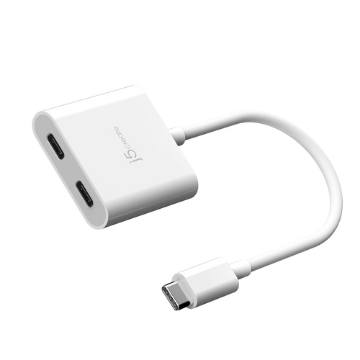 Bild på J5CREATE USB-C TO DUAL USB-C WITH VIDEO JCA164-N