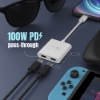 Bild på J5CREATE USB-C TO DUAL USB-C WITH VIDEO JCA164-N