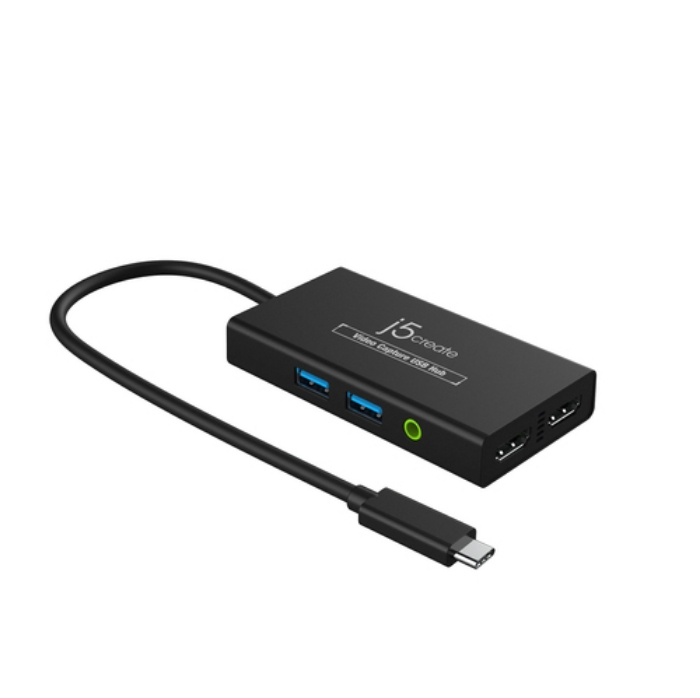 Bild på J5CREATE VIDEO CAPTURE USB HUB JVA01-N