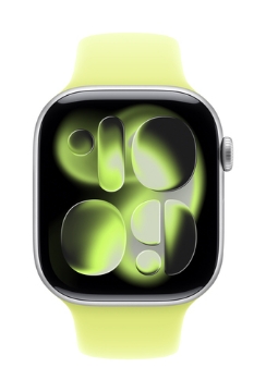 Bild på APPLE 46MM NEON YELLOW SPORT BAND - MFGW4ZM/A