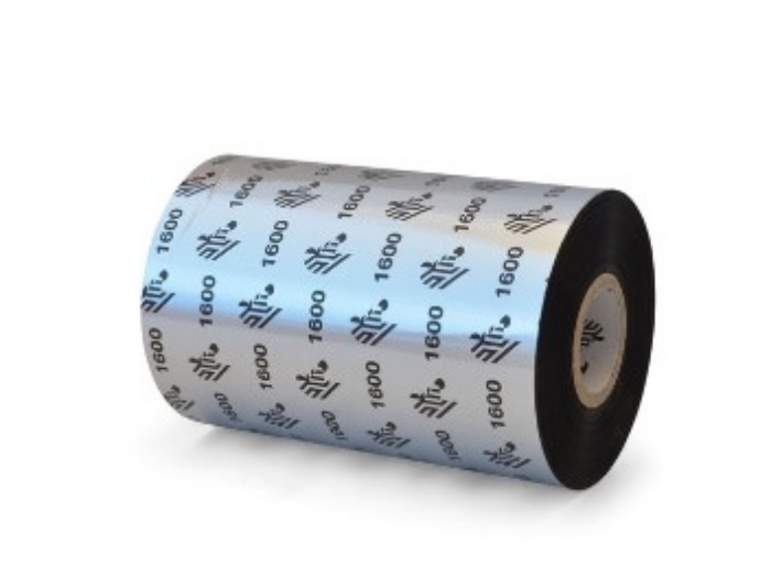 Bild på ZEBRA SAMPLE WAX RIBBON 110MM X 50M 01600BK11005