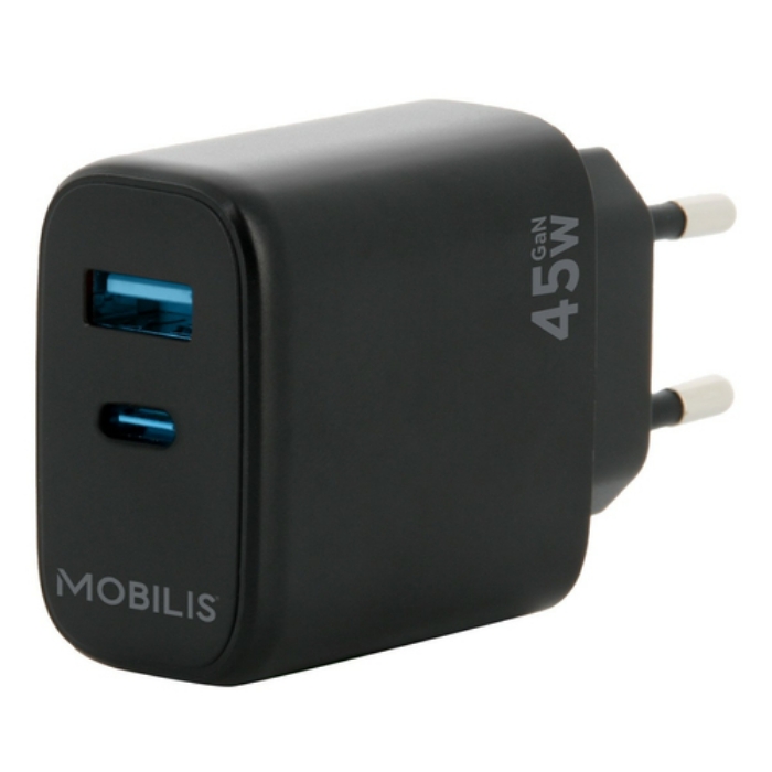 Bild på MOBILIS WALL CHARGER - 45W - 1 USB A + 001363