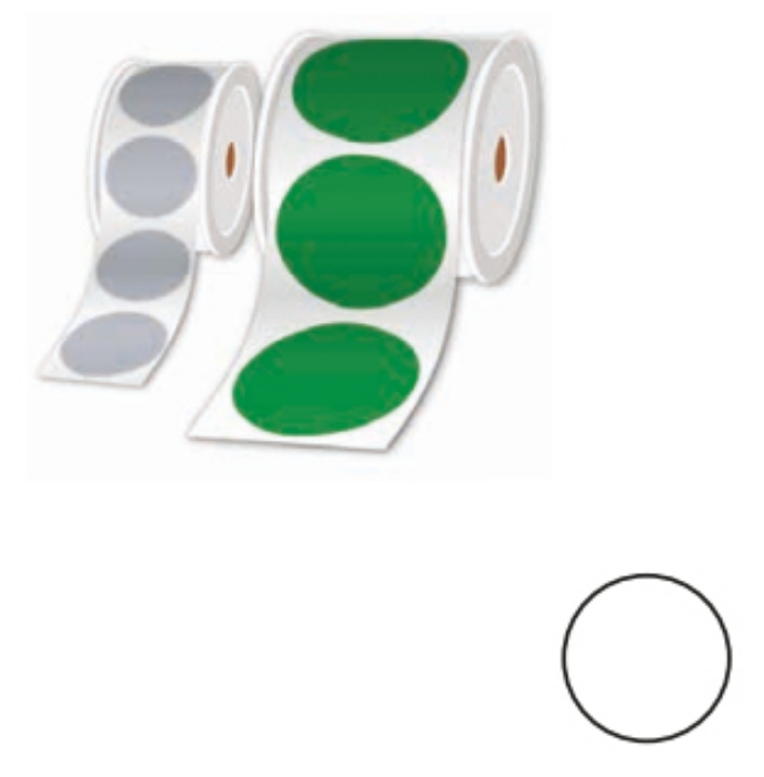 Bild på BROTHER ROLLS OF PRE-CUT LABELS WHITE LTZ12025FPEL