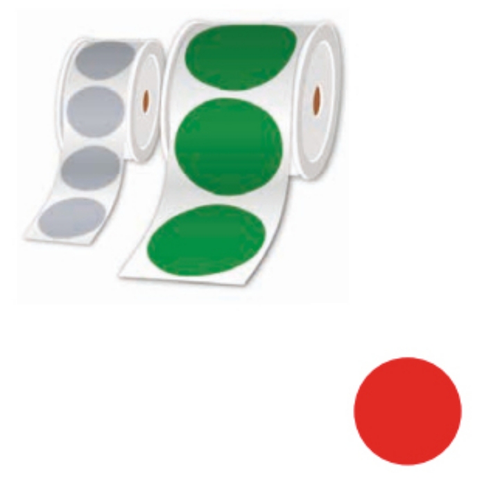 Bild på BROTHER ROLLS OF PRE-CUT LABELS RED LTZ14100FPEL