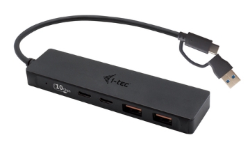 Bild på I-TEC I-TEC USB-C HUB 2+2X USB-C/A C31HUBMETAL2A2C
