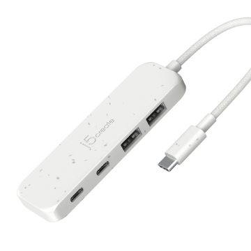 Bild på J5CREATE ECO-FRIENDLY USB-C TO 4-PORT JCH342EW-N