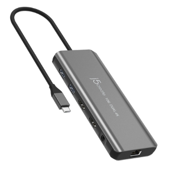 Bild på J5CREATE USB-C DUAL 4K HDMI 10GBPS JCD398-N