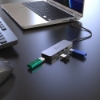 Bild på J5CREATE LAPTOP STAND WITH USB 4-PORT JTS223-N