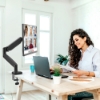 Bild på J5CREATE ERGONOMIC MONITOR MOUNT JTSA101-N