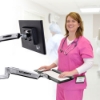 Bild på ERGOTRON LX SIT STAND WALL MOUNT SYSTEM 45-359-026