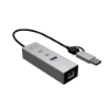 Bild på I-TEC I-TEC USB-C/A HUB 3X USB + LAN CAMETALG325HUB