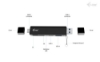 Bild på I-TEC I-TEC USB-C/A DONGLE SD 2X USB CADONGLEUSBSD