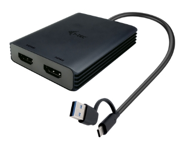 Bild på I-TEC I-TEC USB-A/C 2X HDMI ADAPTER CADUAL4KHDMI