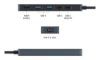 Bild på HYPER HYPERDRIVE FLEX5 PORT USB-C HUB HD4101BKGL