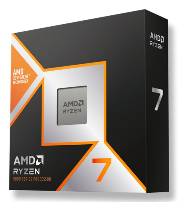 Bild på AMD RYZEN 7 9800X 3D 5.2GHZ 8 CORE 100-100001084WOF