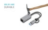 Bild på I-TEC I-TEC USB-C 2.5GBPS LAN ADAPTER C31METAL25LAN