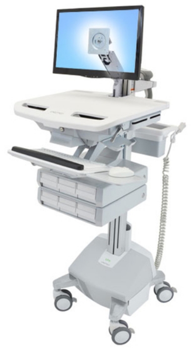 Bild på ERGOTRON STYLEVIEW CART WITH LCD ARM SV44-1262-C