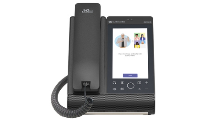 Bild på AUDIOCODES MICROSOFT TEAMS HIGHEND TOTAL TEAMS-C470HDPS-DBW