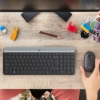 Bild på LOGITECH SLIM WRLS KB/MOUSE GRAPHITE US 920-009204