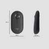 Bild på LOGITECH SLIM WRLS KB/MOUSE GRAPHITE US 920-009204